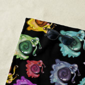 Serviette De Plage Rainbow Snacks (En situation)