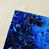 Serviette De Plage Raindrops de Shirley Taylor (En situation)