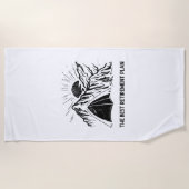 Serviette De Plage Randonnée et Camping (Devant)