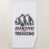 Serviette De Plage Randonnée ou trekking (Devant)