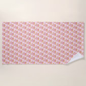 Serviette de plage Rapunzel (Devant)
