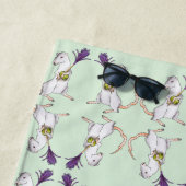 Serviette De Plage rat de partie (En situation)