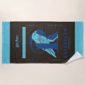 Serviette De Plage RAVENCLAW™ Maison intelligente et créative (Devant)
