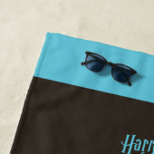 Serviette De Plage RAVENCLAW™ Maison intelligente et créative (En situation)