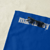 Serviette De Plage Rayon de Manta (En situation)