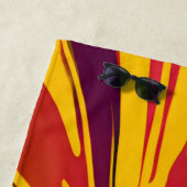 Serviette De Plage Rayons de reggae (En situation)