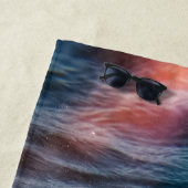 Serviette De Plage rayons du soleil sous l'eau (En situation)