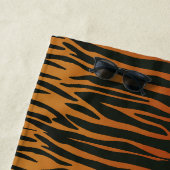 Serviette De Plage Rayures de tigre  (En situation)