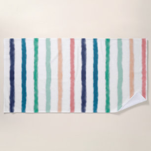 Serviette De Plage Rayures Seabreeze