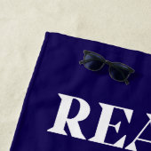 Serviette De Plage Reach for the Wall Swimmer Name (En situation)