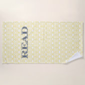 SERVIETTE DE PLAGE READ  (Devant)