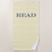 SERVIETTE DE PLAGE READ  (Devant)