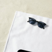 Serviette De Plage Rechercher un code QR de repentance (En situation)
