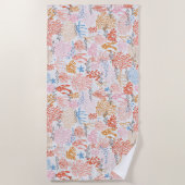 Serviette De Plage Récif coralien (Devant)