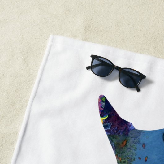 Serviette De Plage récif de requins (En situation)