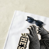 Serviette De Plage Recule, elle est à moi Couple d'iguanes (En situation)