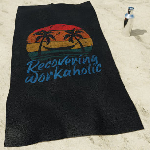 Serviette De Plage Récupération de l'historique de travail Serviett