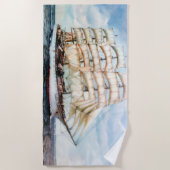 Serviette De Plage Régate Cutty Sark/Cutty Sark Tall Ships'RACE (Devant)