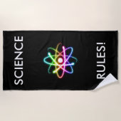 Serviette De Plage RÈGLES SCIENTIFIQUES | Unique (Devant)