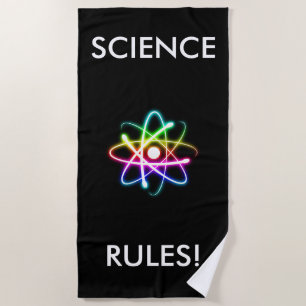 Serviette De Plage RÈGLES SCIENTIFIQUES   Unique