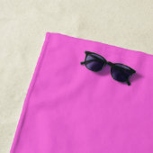 Serviette de plage Reine d'anniversaire (En situation)