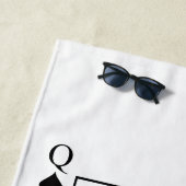 Serviette De Plage Reine des pelles (En situation)