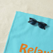 Serviette De Plage Relaxing on Key West (En situation)