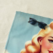 Serviette De Plage Remorque Surf vers le haut (En situation)