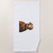 Serviette De Plage Renaissance Rover - Chien d'art classique (Devant)
