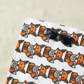 Serviette De Plage renard (En situation)