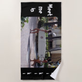 Serviette De Plage Rencontrez-moi dans Waikiki Beach Towel (Devant)