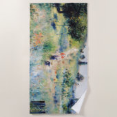 Serviette De Plage Renoir - Chemin menant à travers l'herbe haute (Devant)