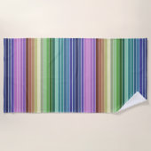 Serviette De Plage Réparti (Devant)