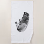 Serviette De Plage Repos partout (Devant)