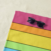 Serviette De Plage REPOS PLAGE FACE Bouton ventre Hippo Boynton (En situation)