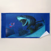 Serviette De Plage Requin (Devant)