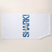 Serviette De Plage Requin! (Devant)