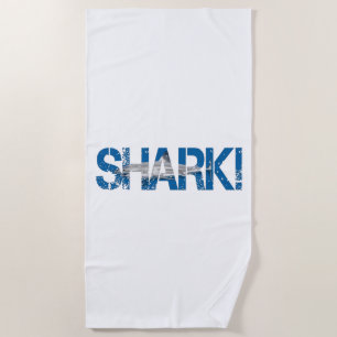 Serviette De Plage Requin!