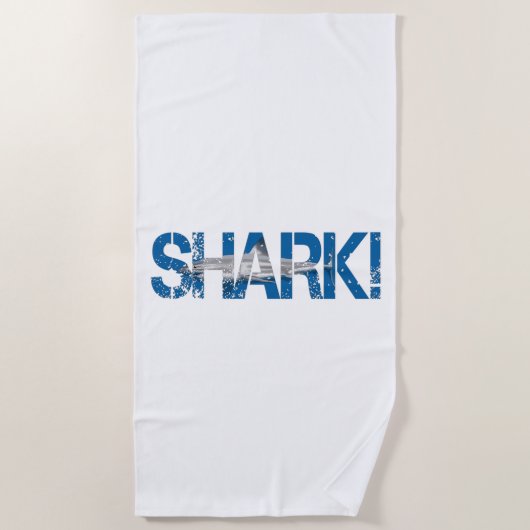 Serviette De Plage Requin! (Devant)
