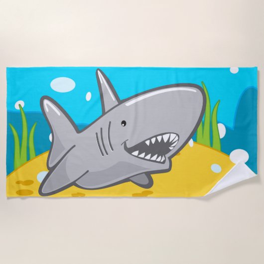 Serviette De Plage Requin (Devant)