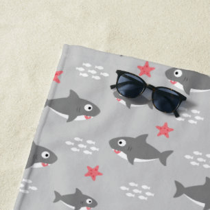 Serviette De Plage Requin