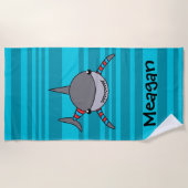 Serviette De Plage Requin (Devant)