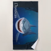 Serviette De Plage Requin (Devant)