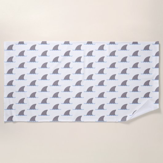Serviette De Plage requin (Devant)