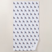Serviette De Plage requin (Devant)