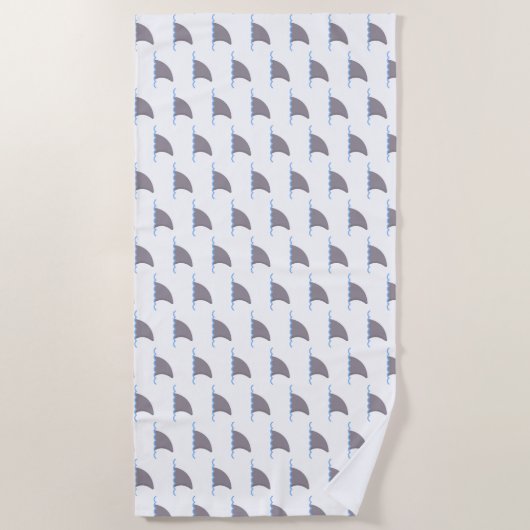 Serviette De Plage requin (Devant)