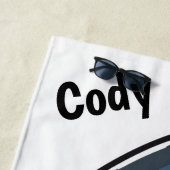 Serviette De Plage Requin (En situation)