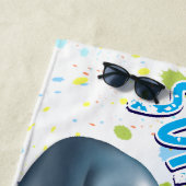 Serviette De Plage Requin (En situation)