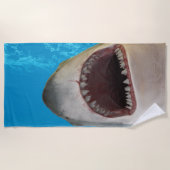 Serviette De Plage Requin blanc (Devant)