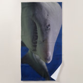 Serviette De Plage Requin de tigre de sable (Devant)
